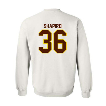 Western Michigan - NCAA Baseball : Evan Shapiro - Classic Shersey Crewneck Sweatshirt-1
