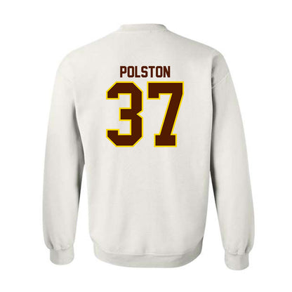 Western Michigan - NCAA Men's Ice Hockey : Michael Polston - Classic Shersey Crewneck Sweatshirt-1