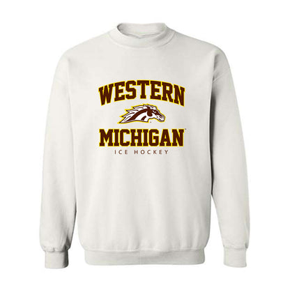 Western Michigan - NCAA Men's Ice Hockey : Samuel Sjolund - Classic Shersey Crewneck Sweatshirt-0