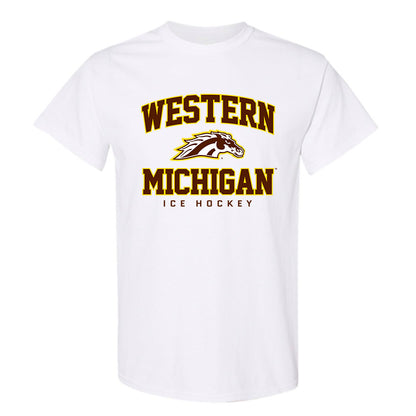 Western Michigan - NCAA Men's Ice Hockey : Ty Henricks - Classic Shersey T-Shirt-0