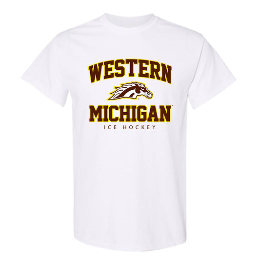Western Michigan - NCAA Men's Ice Hockey : Owen Michaels - Classic Shersey T-Shirt-0
