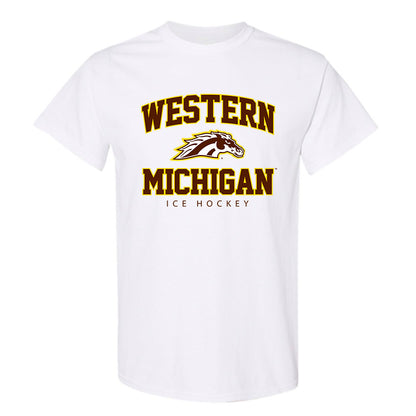 Western Michigan - NCAA Men's Ice Hockey : Zach Bade - Classic Shersey T-Shirt-0