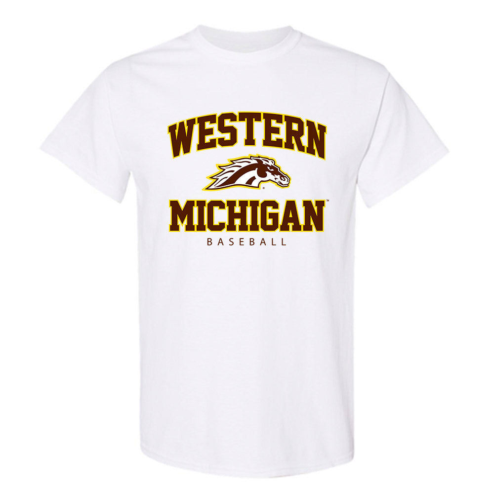 Western Michigan - NCAA Baseball : Mitchell Beyer - Classic Shersey T-Shirt-0