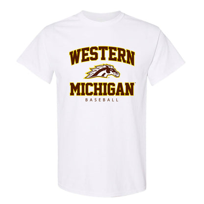 Western Michigan - NCAA Baseball : Mitchell Beyer - Classic Shersey T-Shirt-0