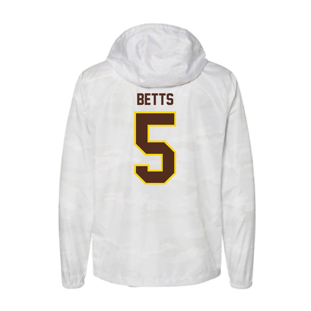 Western Michigan - NCAA Football : Justyce Betts - Windbreaker-1