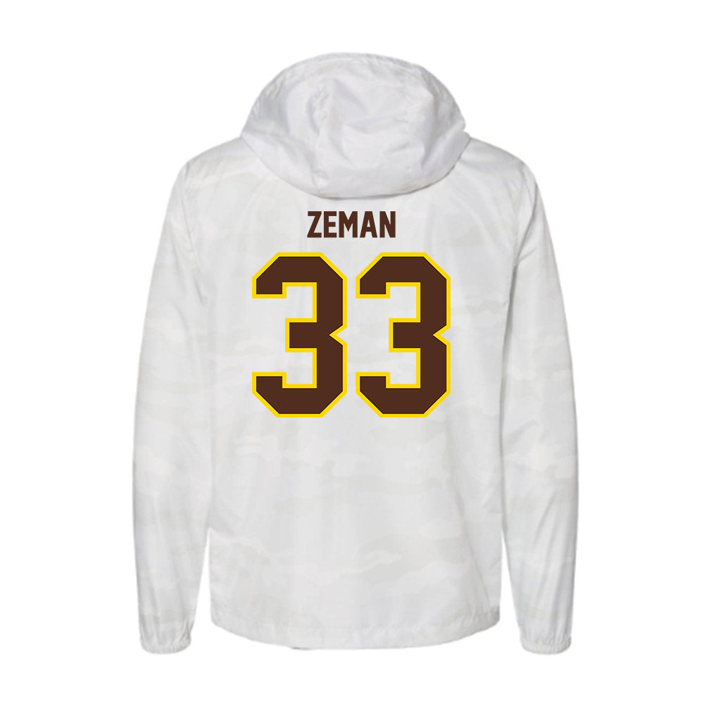 Western Michigan - NCAA Football : Zachary Zeman - Windbreaker-1