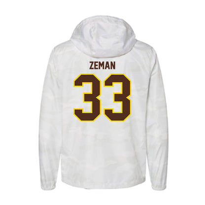 Western Michigan - NCAA Football : Zachary Zeman - Windbreaker-1