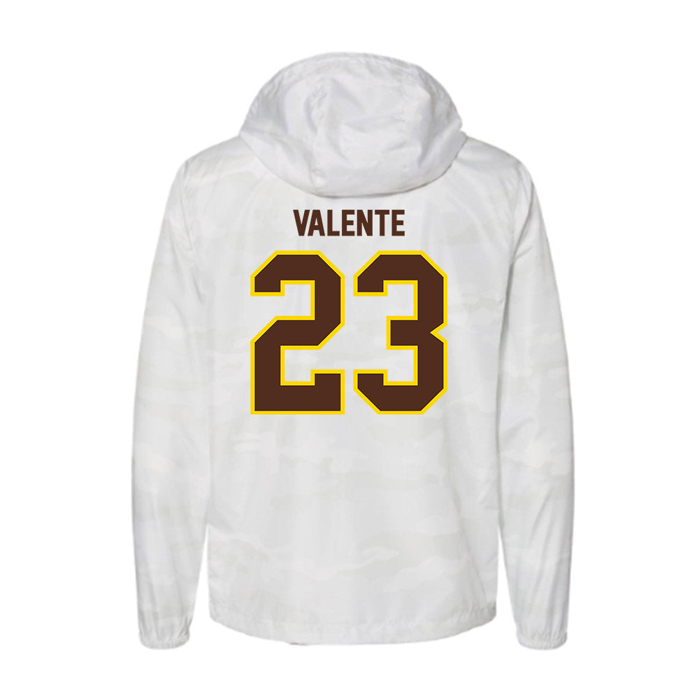Western Michigan - NCAA Men's Ice Hockey : Liam Valente - Windbreaker-1