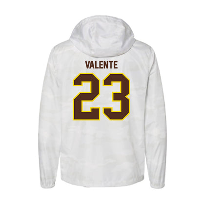 Western Michigan - NCAA Men's Ice Hockey : Liam Valente - Windbreaker-1