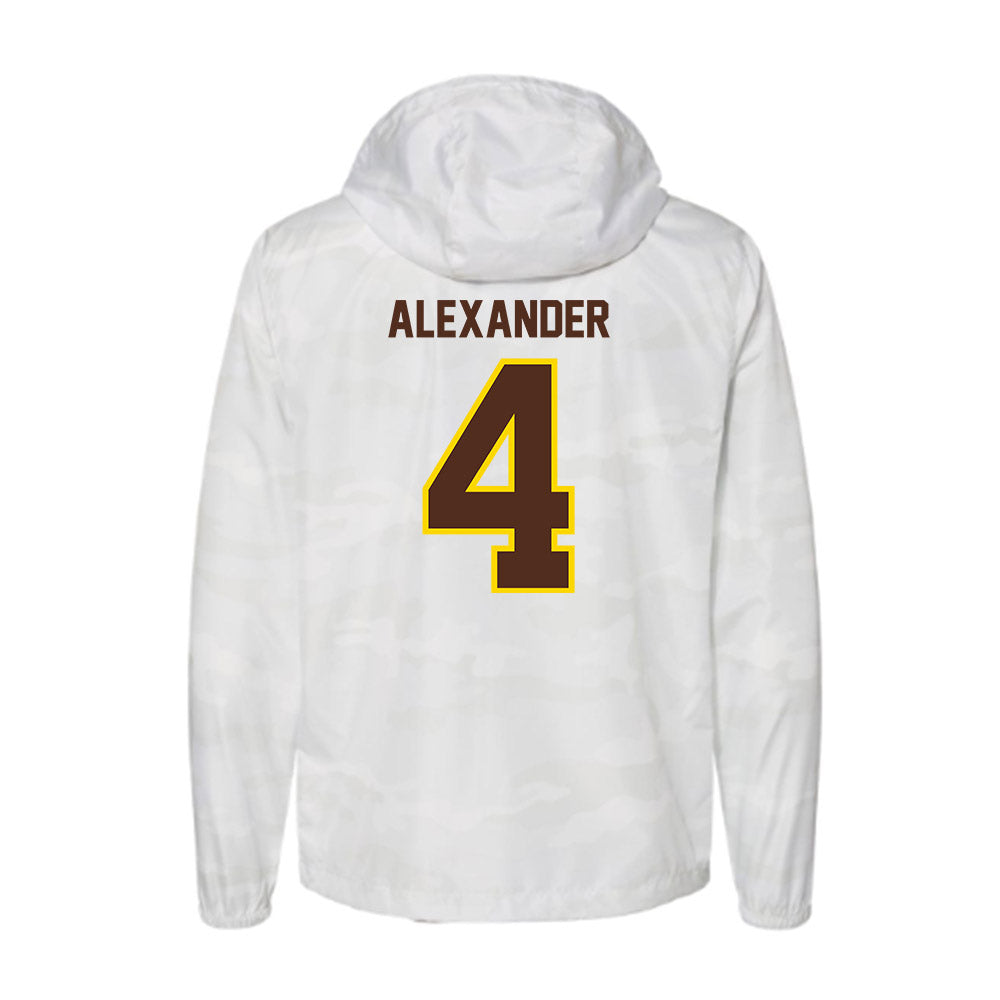 Western Michigan - NCAA Football : Austin Alexander - Windbreaker-1
