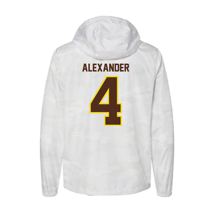 Western Michigan - NCAA Football : Austin Alexander - Windbreaker-1