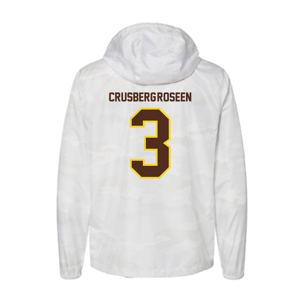Western Michigan - NCAA Men's Ice Hockey : Cole Crusberg-Roseen - Windbreaker-1