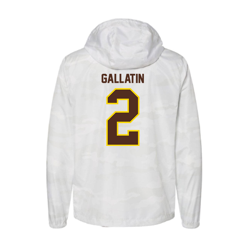 Western Michigan - NCAA Men's Ice Hockey : Grady Gallatin - Windbreaker-1