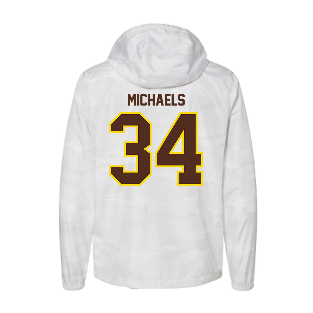 Western Michigan - NCAA Men's Ice Hockey : Owen Michaels - Windbreaker-1