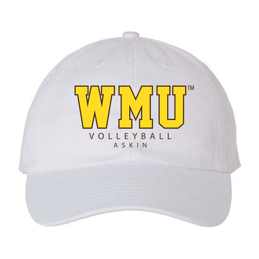 Western Michigan - NCAA Women's Volleyball : Ella Askin - Dad Hat-0