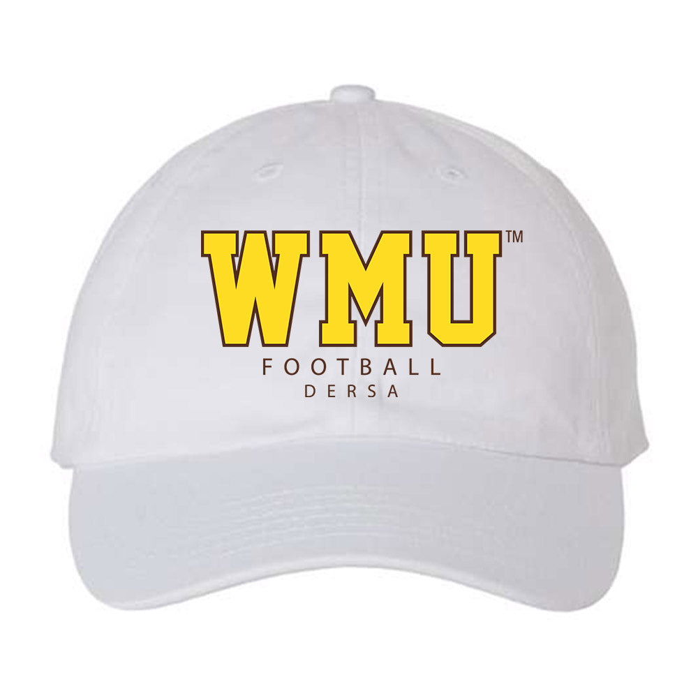 Western Michigan - NCAA Football : Michael Dersa - Dad Hat-0