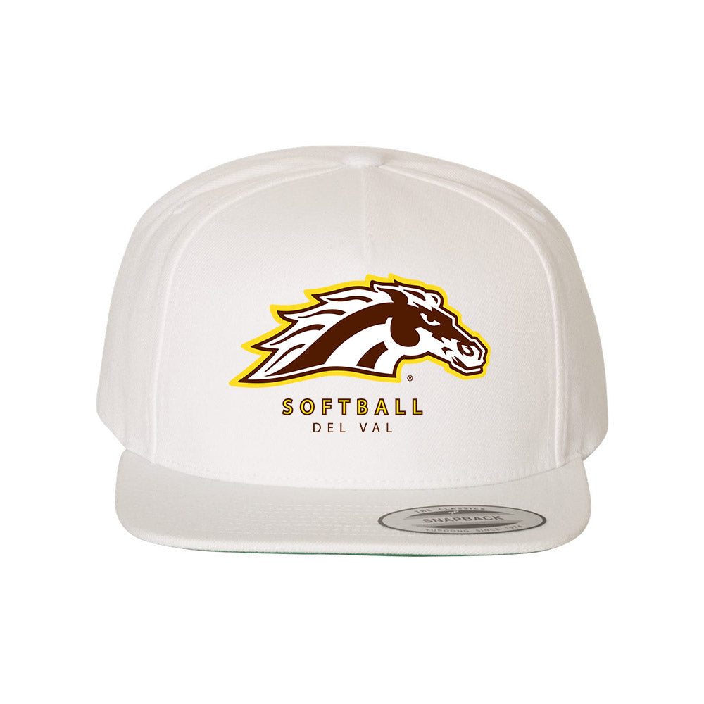 Western Michigan - NCAA Softball : Alysa Del Val - Snapback Hat-0
