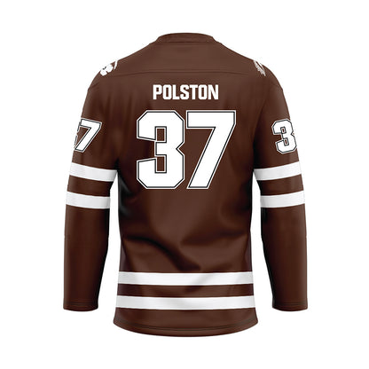 Western Michigan - NCAA Men's Ice Hockey : Michael Polston - Hockey Jersey-1