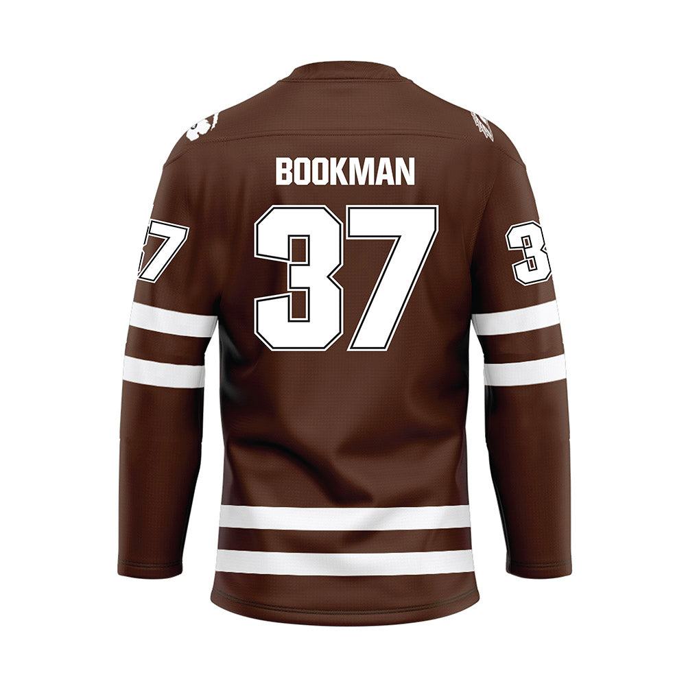 Western Michigan - NCAA Men's Ice Hockey : Zach Bookman - Hockey Jersey-1