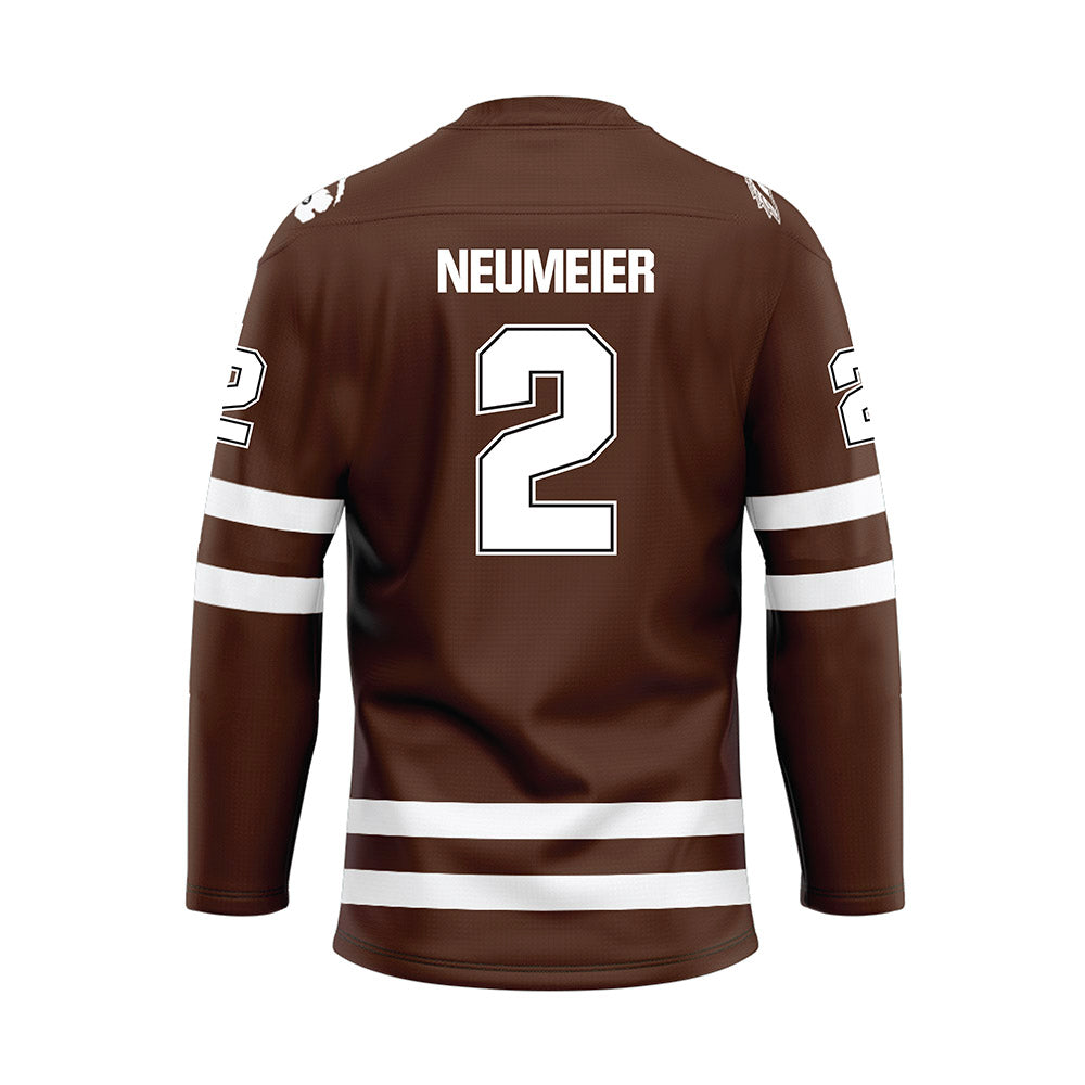 Western Michigan - NCAA Men's Ice Hockey : Michael Neumeier - Hockey Jersey-1