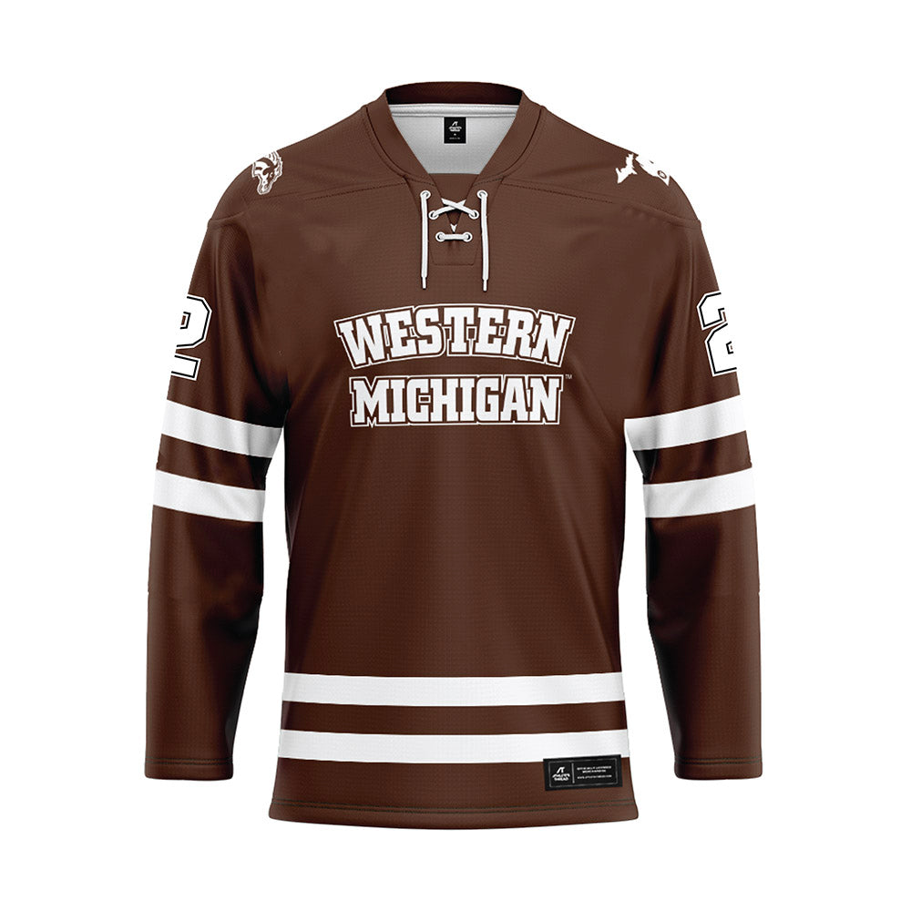 Western Michigan - NCAA Men's Ice Hockey : Michael Neumeier - Hockey Jersey-0