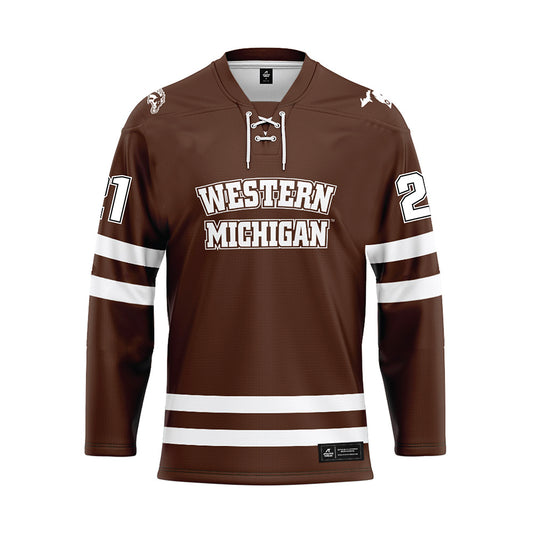 Western Michigan - NCAA Men's Ice Hockey : Luke McNamara - Hockey Jersey-0