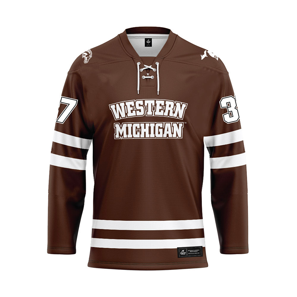 Western Michigan - NCAA Men's Ice Hockey : Michael Polston - Hockey Jersey-0