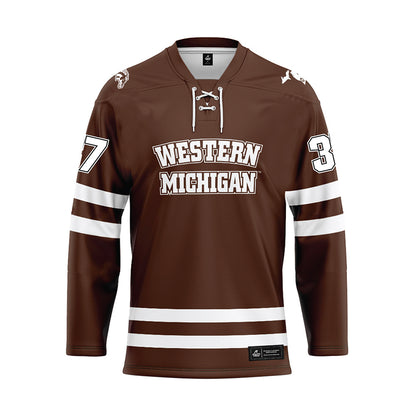 Western Michigan - NCAA Men's Ice Hockey : Michael Polston - Hockey Jersey-0