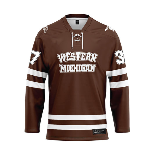 Western Michigan - NCAA Men's Ice Hockey : Michael Polston - Hockey Jersey-0