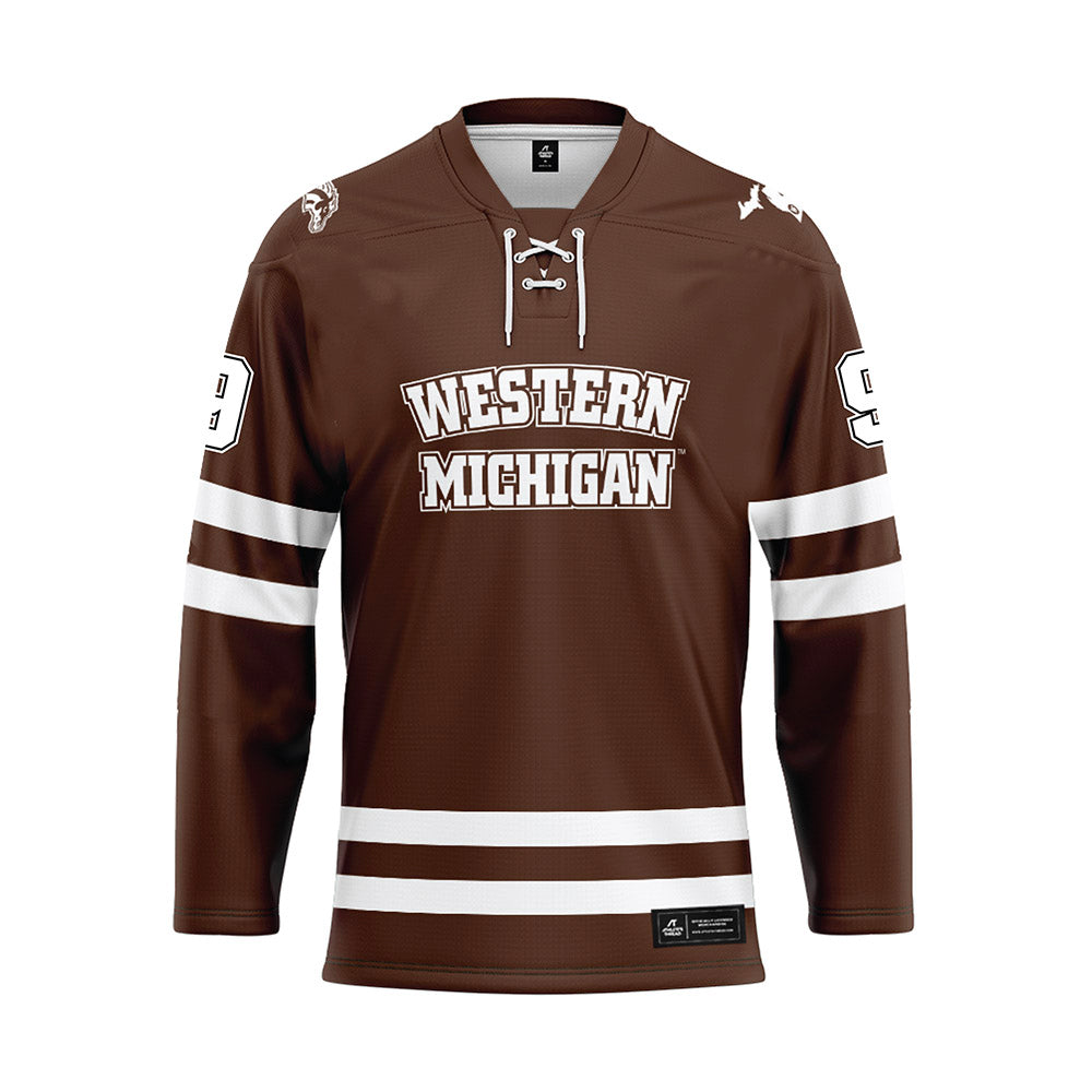 Western Michigan - NCAA Men's Ice Hockey : Zach Bade - Hockey Jersey-0