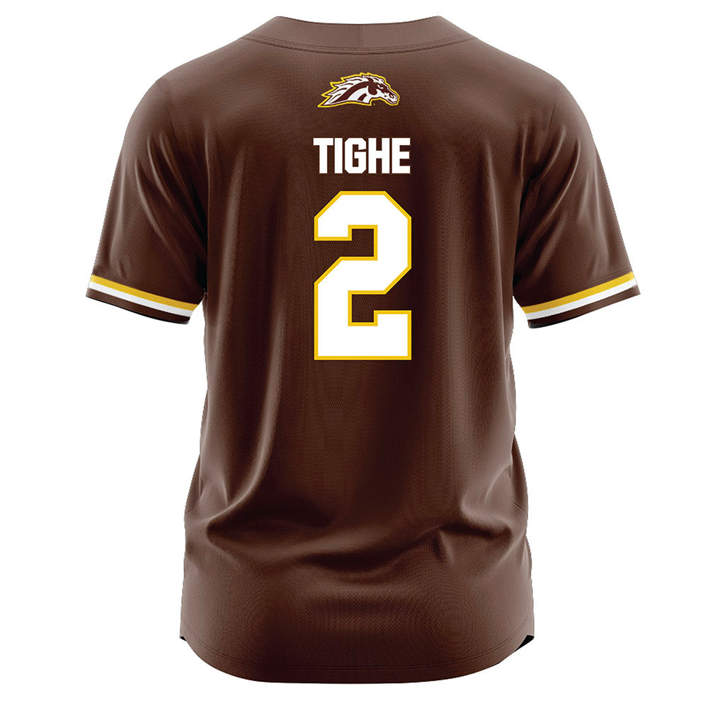 Western Michigan - NCAA Softball : Caitlin Tighe - Brown Jersey-1
