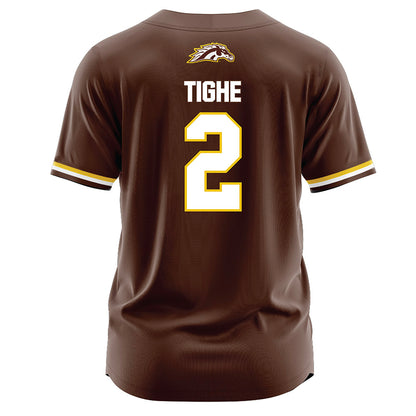 Western Michigan - NCAA Softball : Caitlin Tighe - Brown Jersey-1