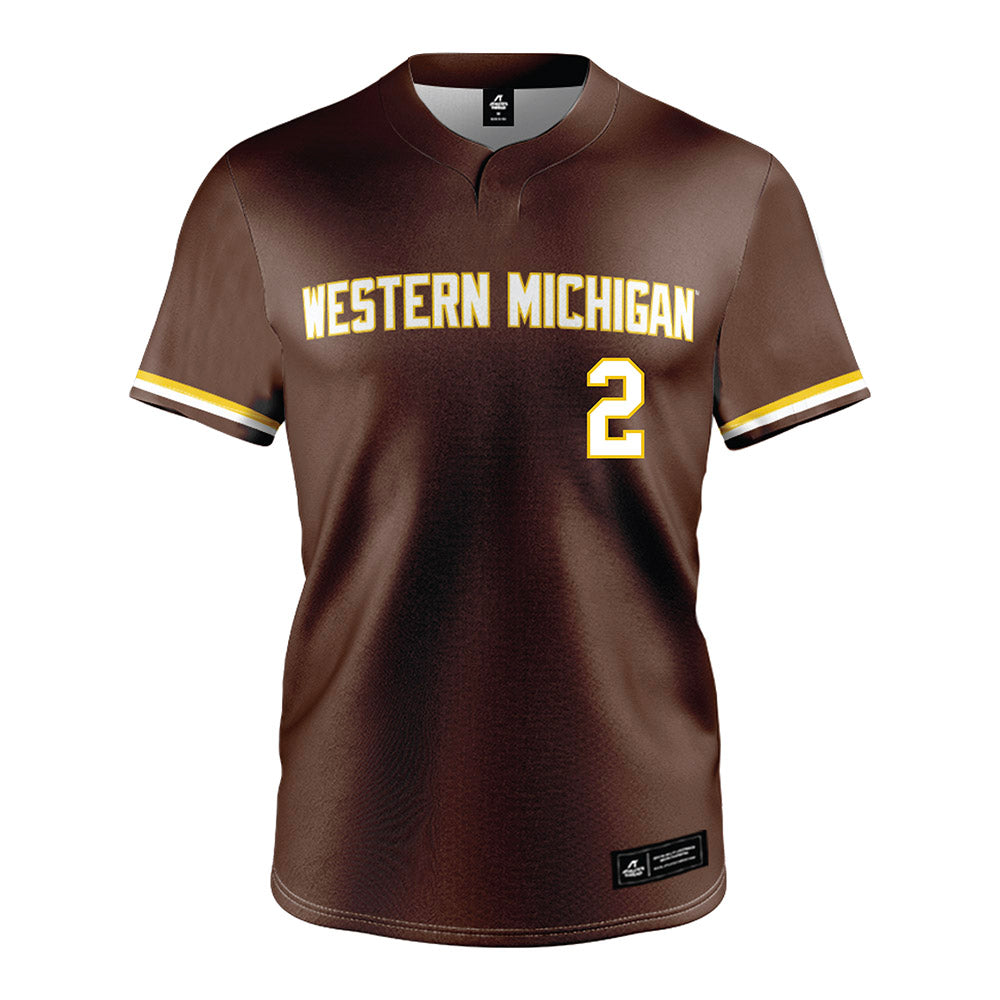 Western Michigan - NCAA Softball : Caitlin Tighe - Brown Jersey-0