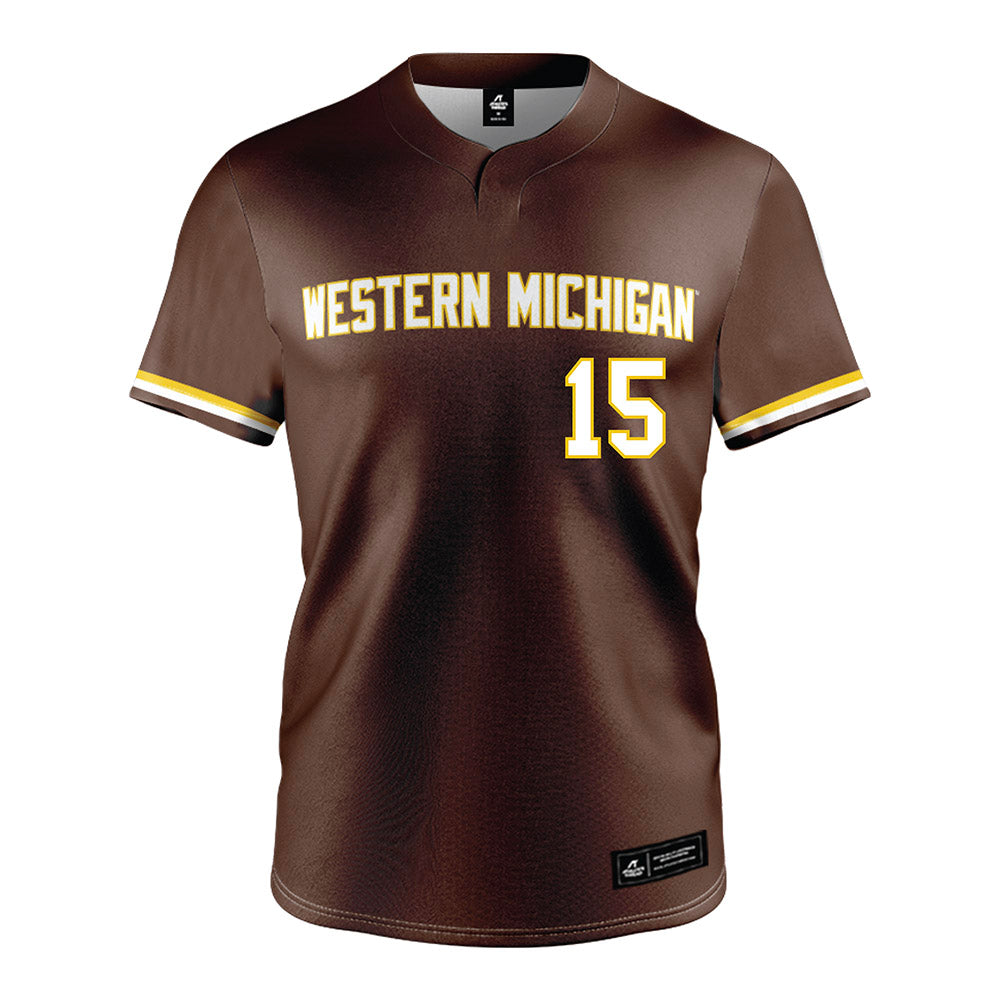 Western Michigan - NCAA Softball : Liliana Janeczko - Brown Jersey-0