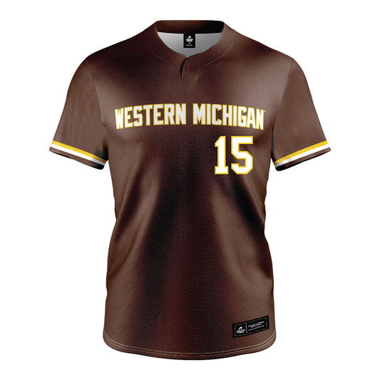 Western Michigan - NCAA Softball : Liliana Janeczko - Brown Jersey-0