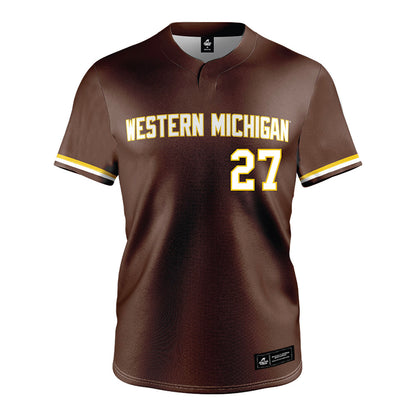 Western Michigan - NCAA Softball : Hannah Herman - Brown Jersey-0