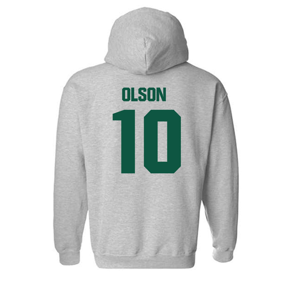 Northern Michigan - NCAA Football : Isaac Olson - Classic Shersey Hooded Sweatshirt-1