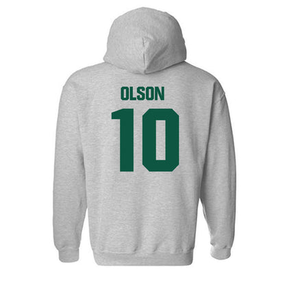 Northern Michigan - NCAA Football : Isaac Olson - Classic Shersey Hooded Sweatshirt-1