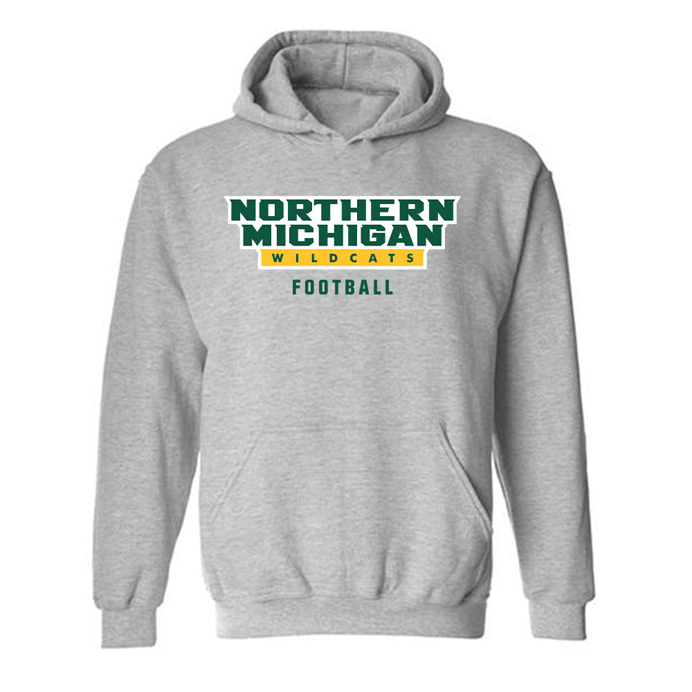 Northern Michigan - NCAA Football : Carson Fieck - Classic Shersey Hooded Sweatshirt-0