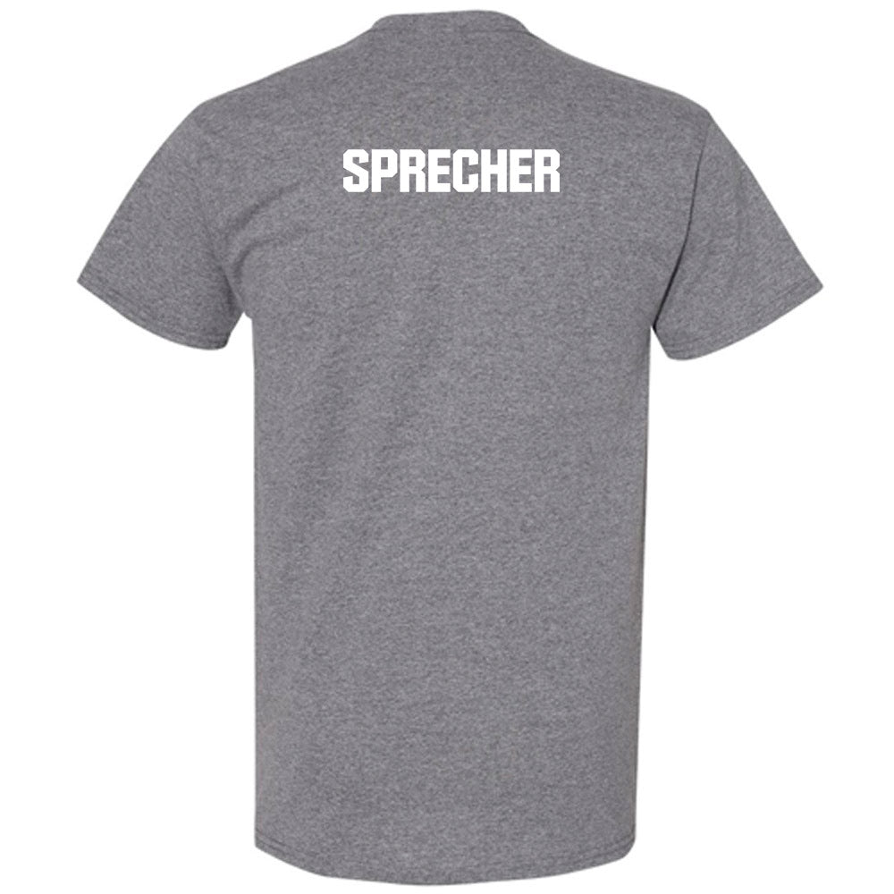 Northern Michigan - NCAA Men's Golf : Russel Sprecher - T-Shirt-1