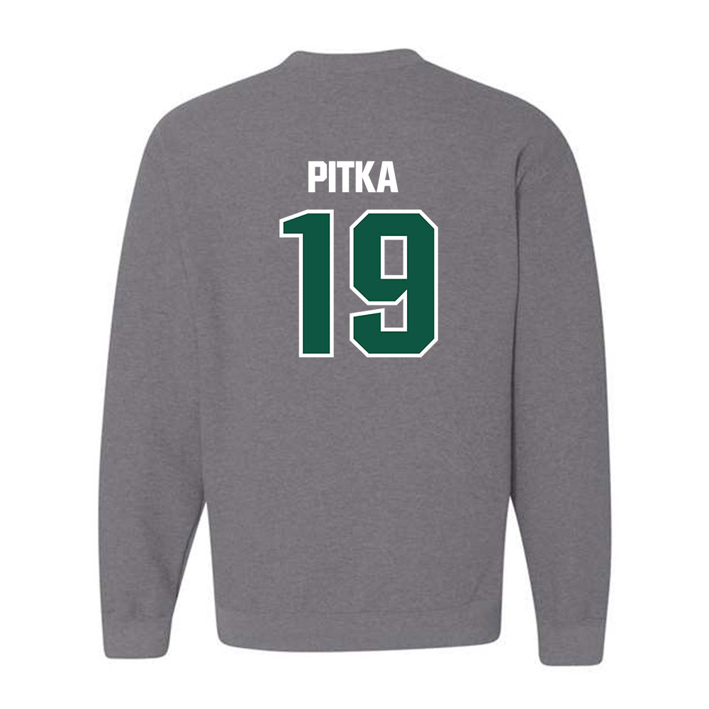 Northern Michigan - NCAA Men's Ice Hockey : Tobias Pitka - Classic Shersey Crewneck Sweatshirt-1