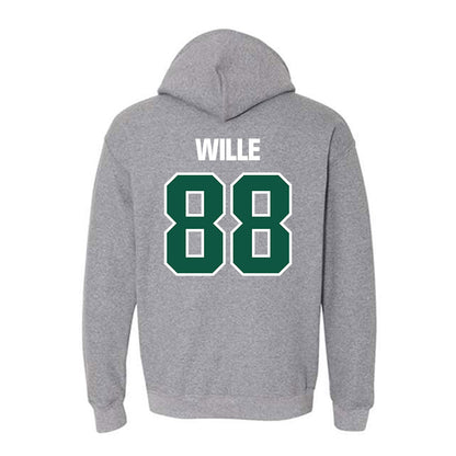 Northern Michigan - NCAA Women's Soccer : Cecilia Wille - Classic Shersey Hooded Sweatshirt-1