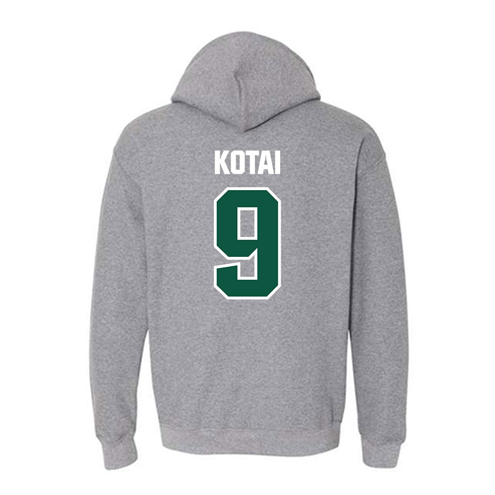 Northern Michigan - NCAA Men's Ice Hockey : Reilley Kotai - Classic Shersey Hooded Sweatshirt-1