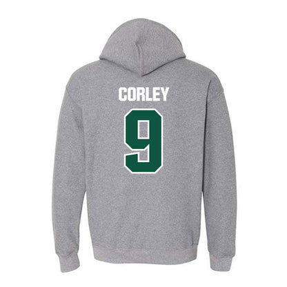 Northern Michigan - NCAA Women's Soccer : Sole Corley - Classic Shersey Hooded Sweatshirt-1