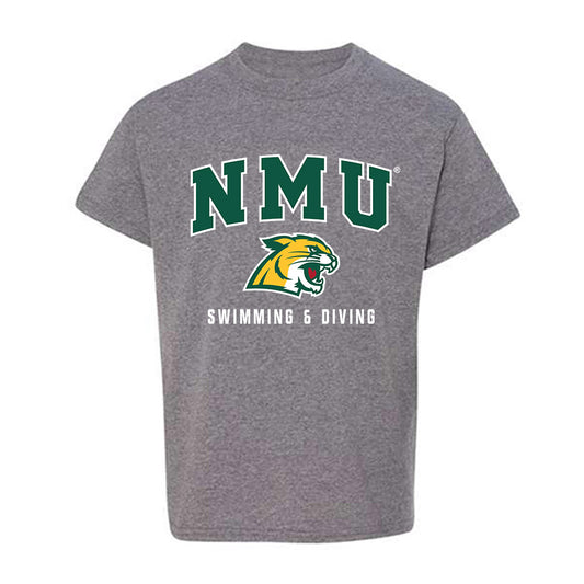 Northern Michigan - NCAA Men's Swimming & Diving : Sebastian Ritsema - Classic Shersey Youth T-Shirt-0