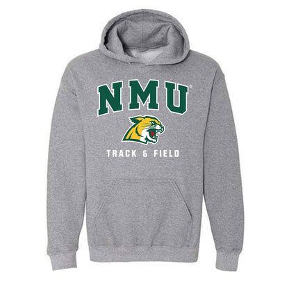 Northern Michigan - NCAA Women's Track & Field : Jordan Sprik - Hooded Sweatshirt-0