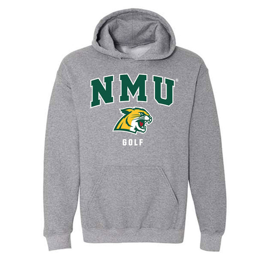 Northern Michigan - NCAA Men's Golf : Russel Sprecher - Hooded Sweatshirt-0