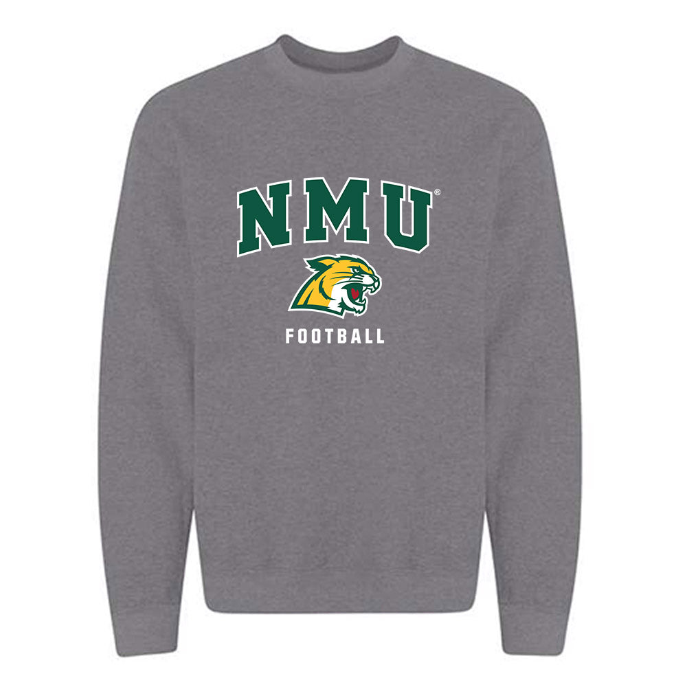 Northern Michigan - NCAA Football : Carson Fieck - Classic Shersey Crewneck Sweatshirt-0