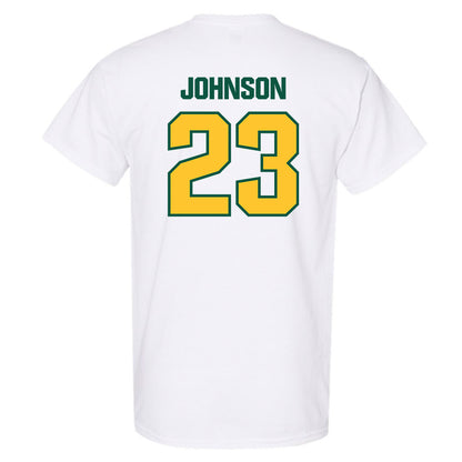 Northern Michigan - NCAA Men's Ice Hockey : Evan Johnson - Classic Shersey T-Shirt-1