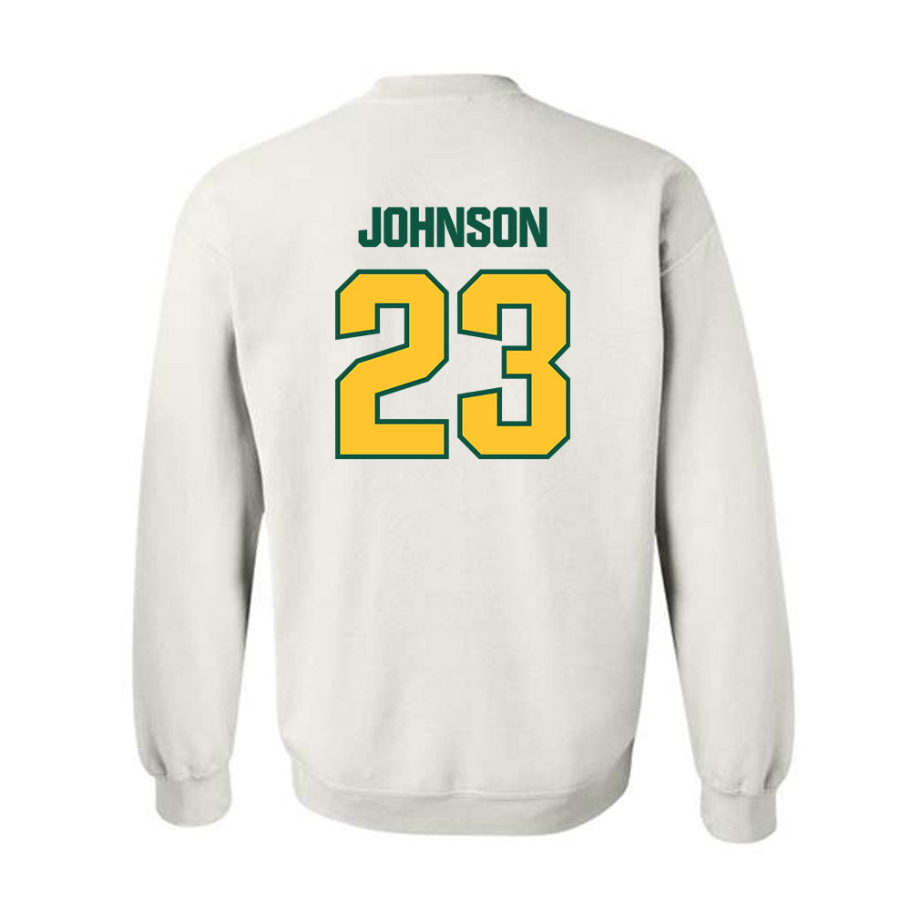 Northern Michigan - NCAA Men's Ice Hockey : Evan Johnson - Classic Shersey Crewneck Sweatshirt-1